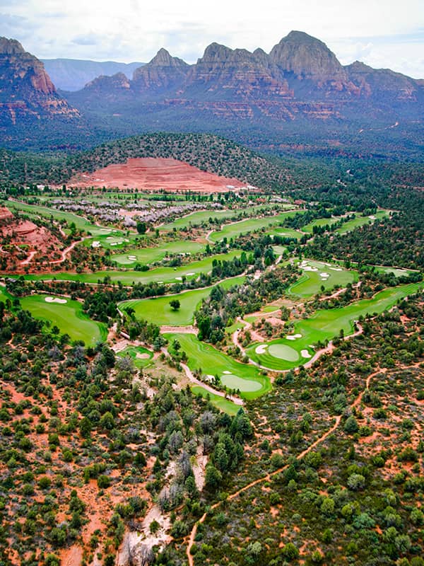 Arizona golf desert landscape